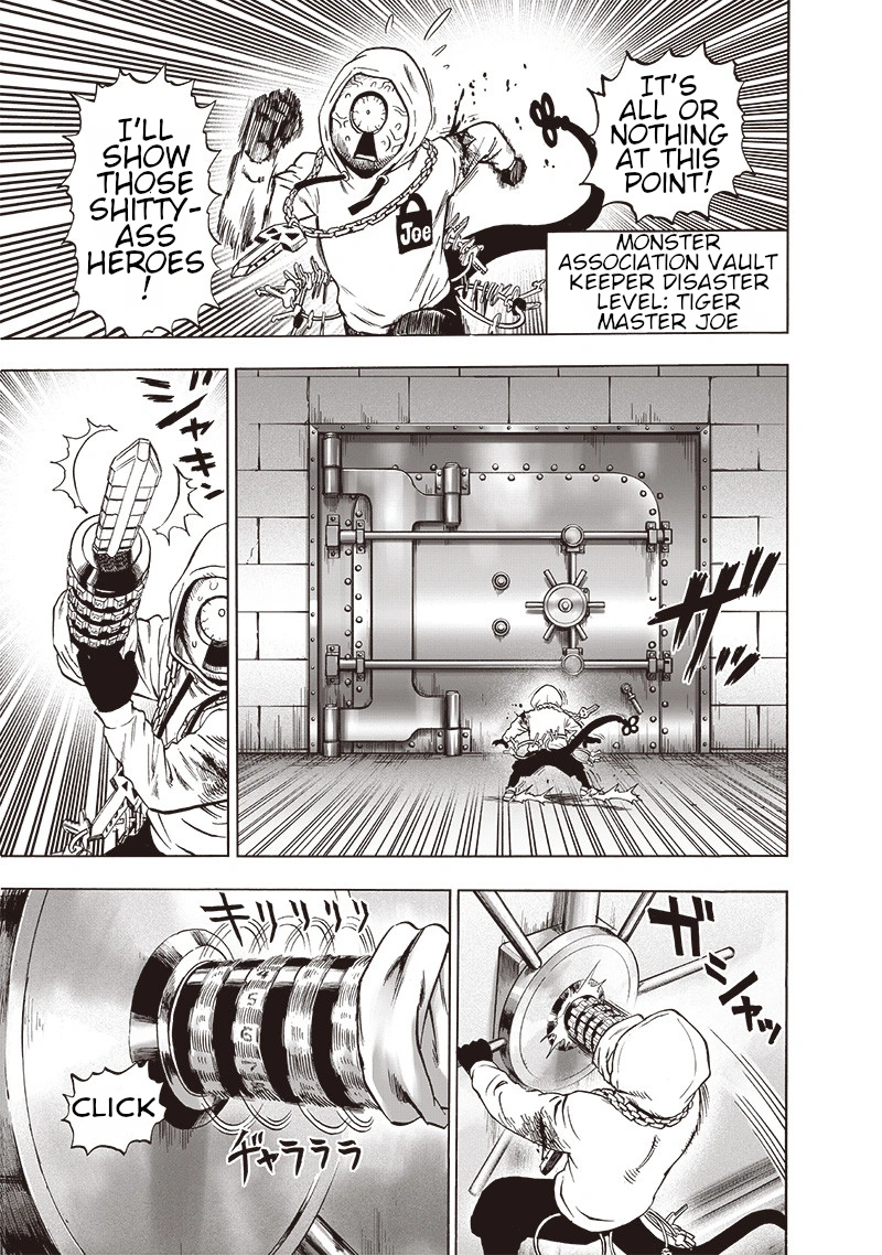 One Punch Man Manga Chapter 110 page 3 - Right Here scene