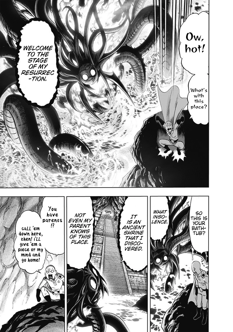 One Punch Man Manga Chapter 112 page 14 - Sacrifice scene