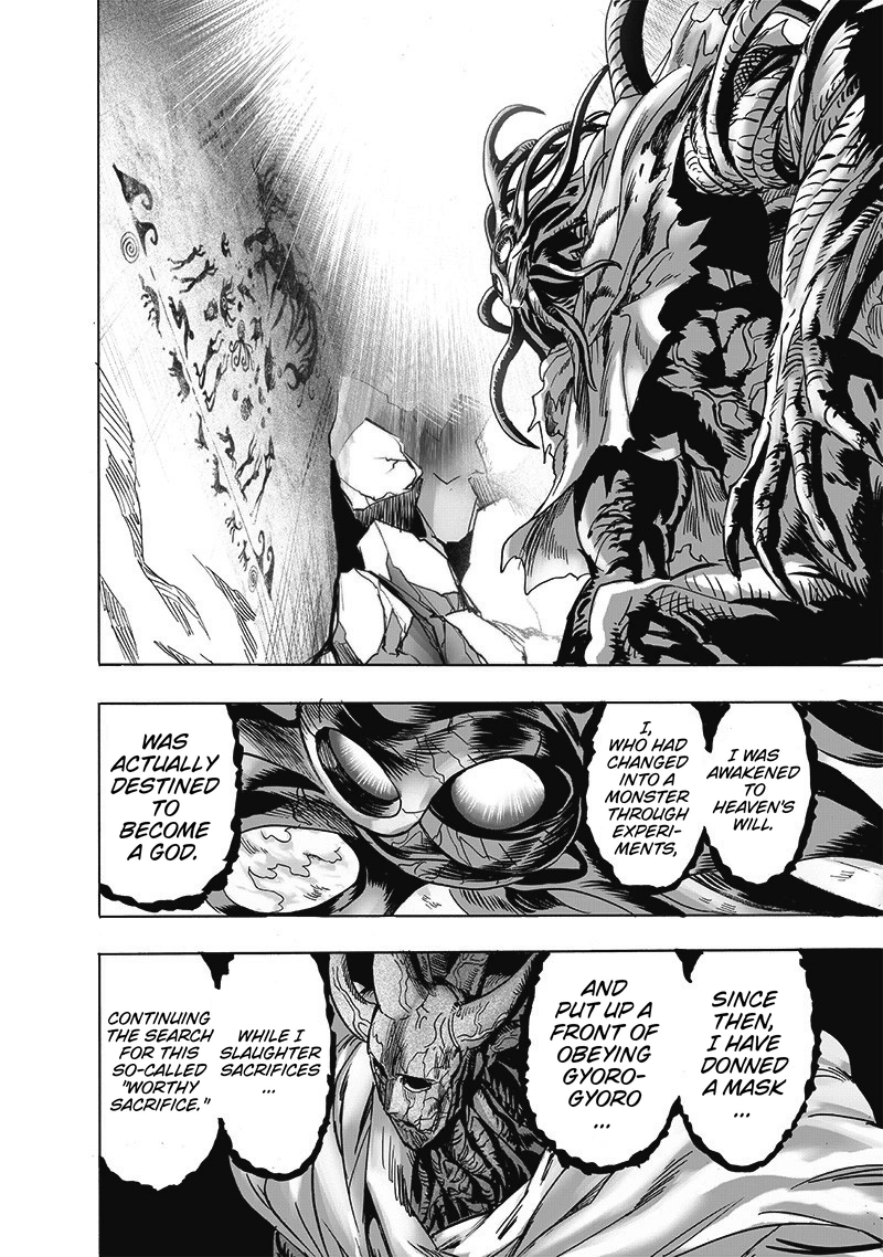 One Punch Man Manga Chapter 112 page 20 - Sacrifice scene