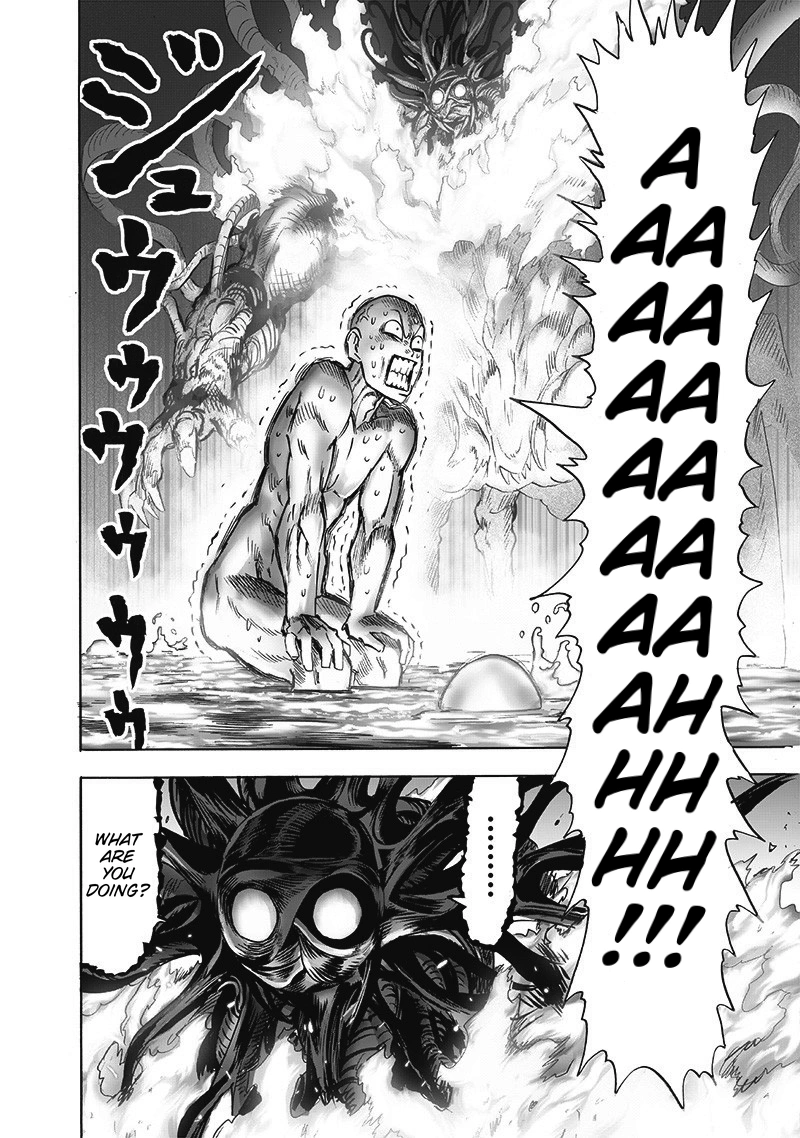 One Punch Man Manga Chapter 112 page 22 - Sacrifice scene