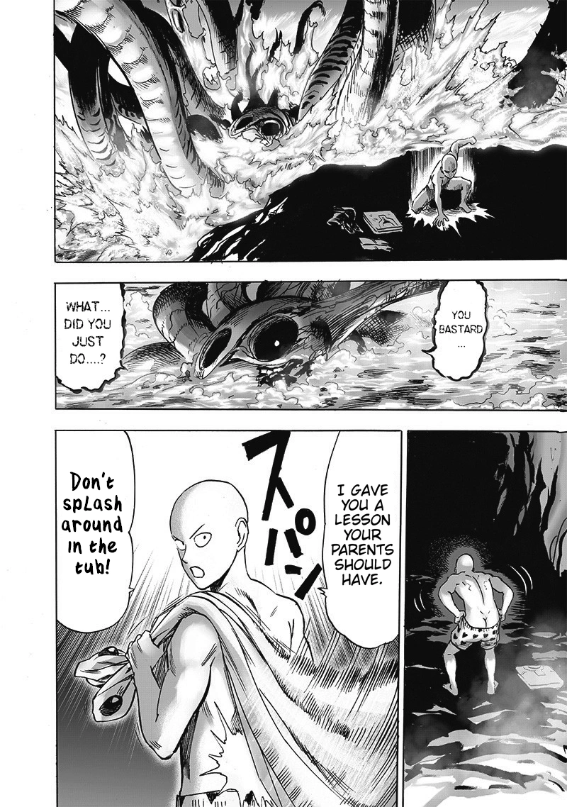 One Punch Man Manga Chapter 112 page 36 - Sacrifice scene