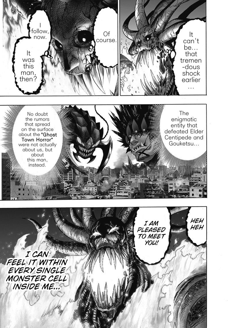 One Punch Man Manga Chapter 112 page 8 - Sacrifice scene