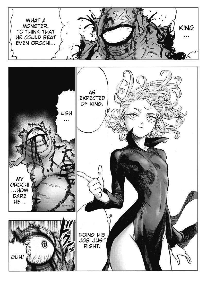 One Punch Man Manga Chapter 113 page 16 - Fake scene