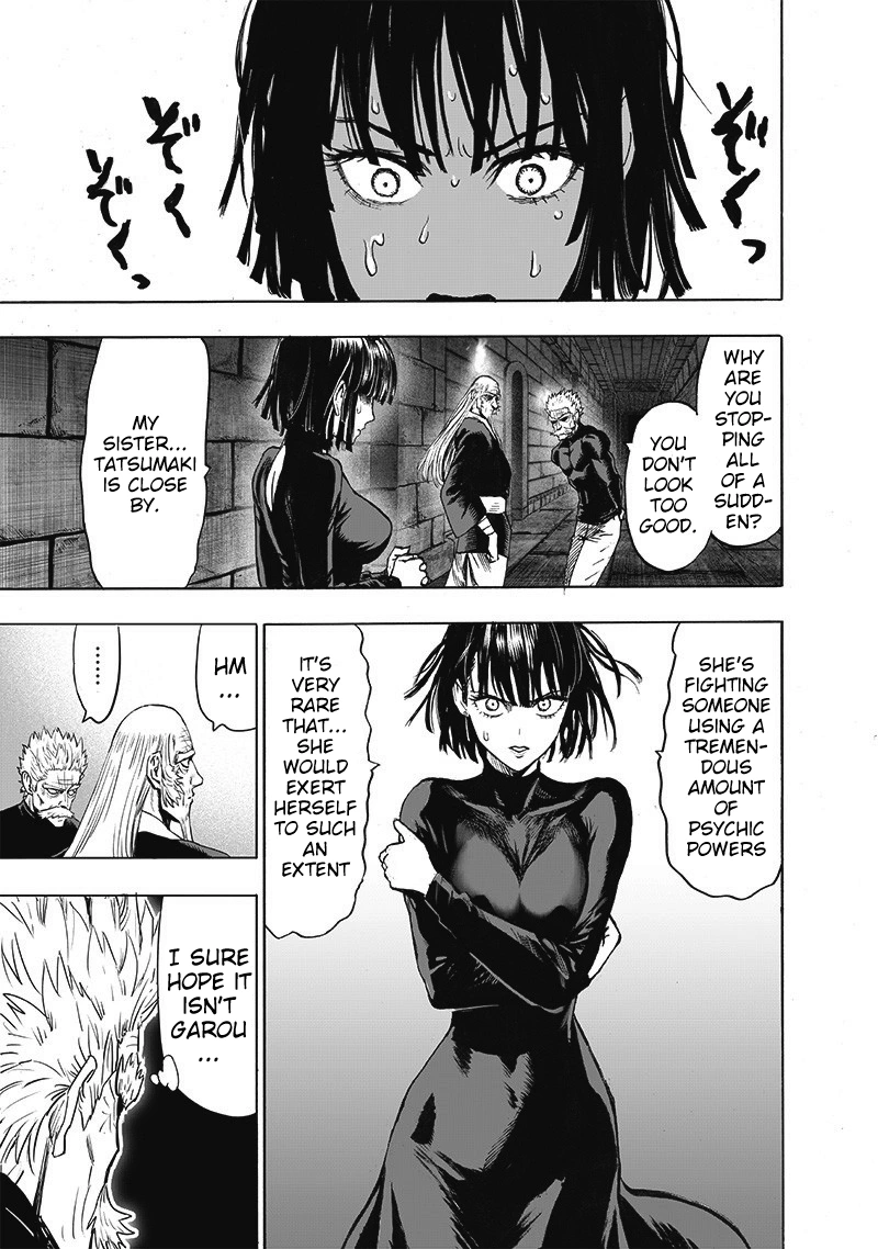 One Punch Man Manga Chapter 113 page 21 - Fake scene