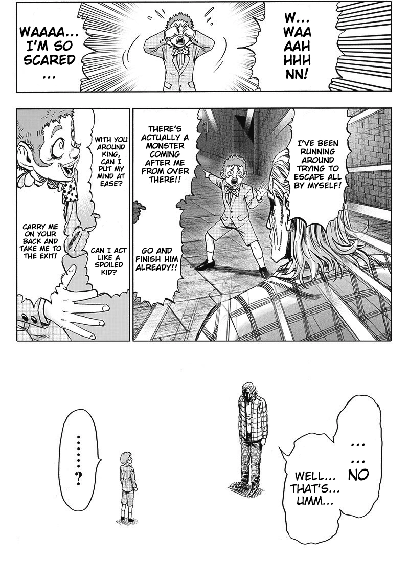 One Punch Man Manga Chapter 113 page 24 - Fake scene