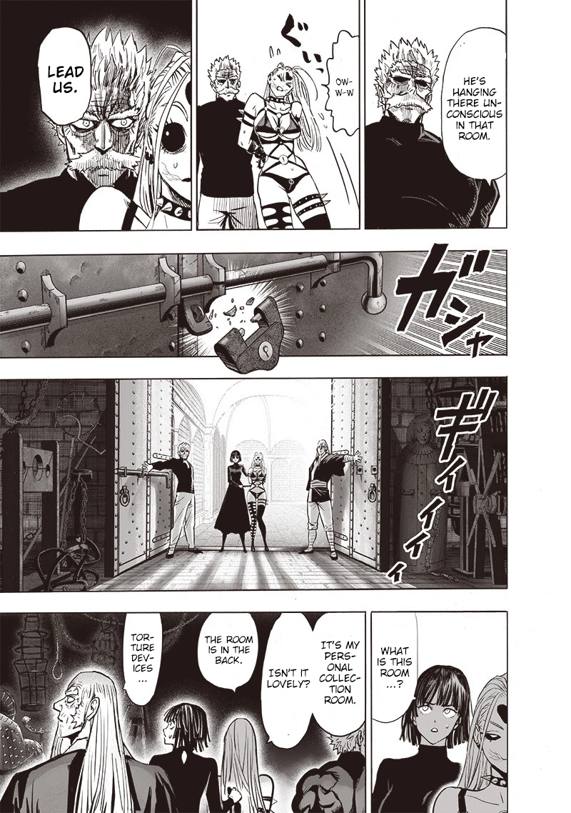 One Punch Man Manga Chapter 114 page 21 - Rematch scene
