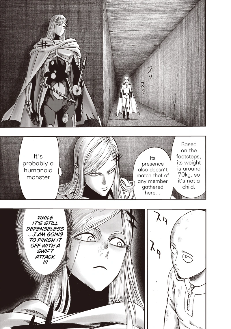 One Punch Man Manga Chapter 115 page 13 - Encounter scene