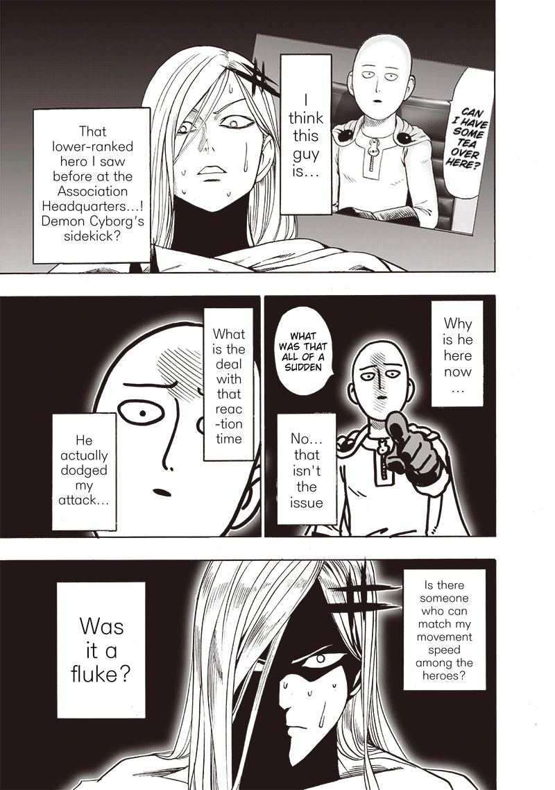 One Punch Man Manga Chapter 115 page 17 - Encounter scene