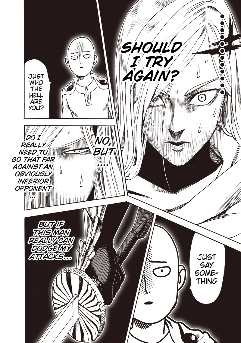 One Punch Man Manga Chapter 115 page 18 - Encounter scene
