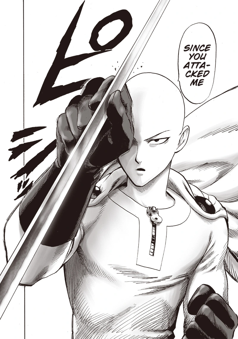 One Punch Man Manga Chapter 115 page 20 - Encounter scene