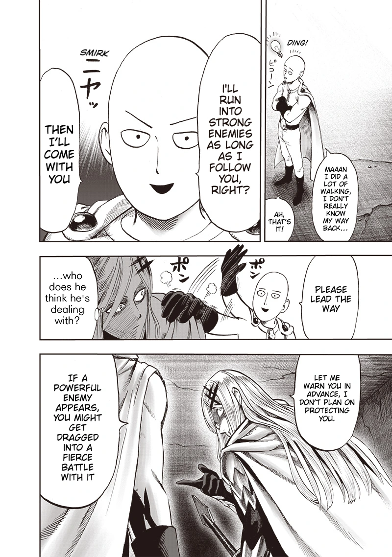 One Punch Man Manga Chapter 115 page 26 - Encounter scene