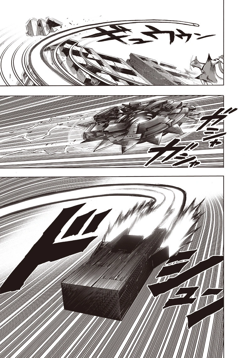 One Punch Man Manga Chapter 117 page 17 - Cornered Rat scene