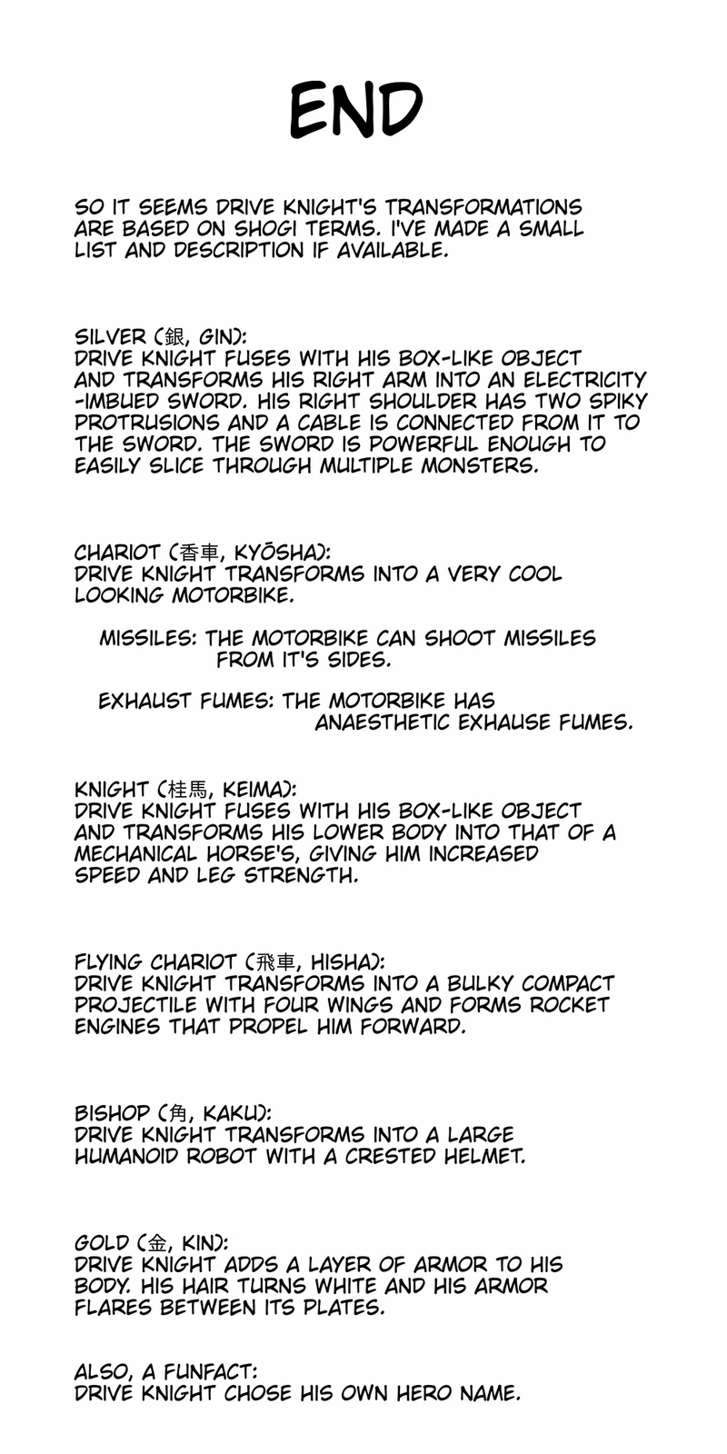 One Punch Man Manga Chapter 118 page 28 - Drive Knight scene