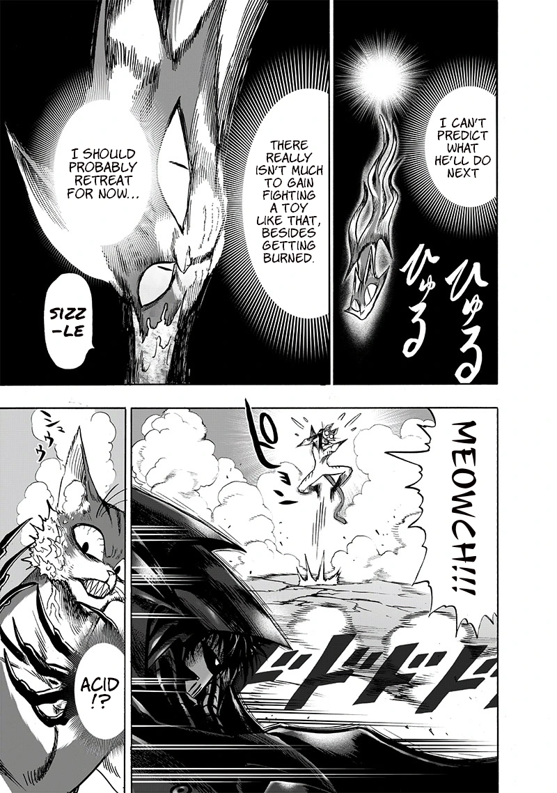 One Punch Man Manga Chapter 118 page 7 - Drive Knight scene