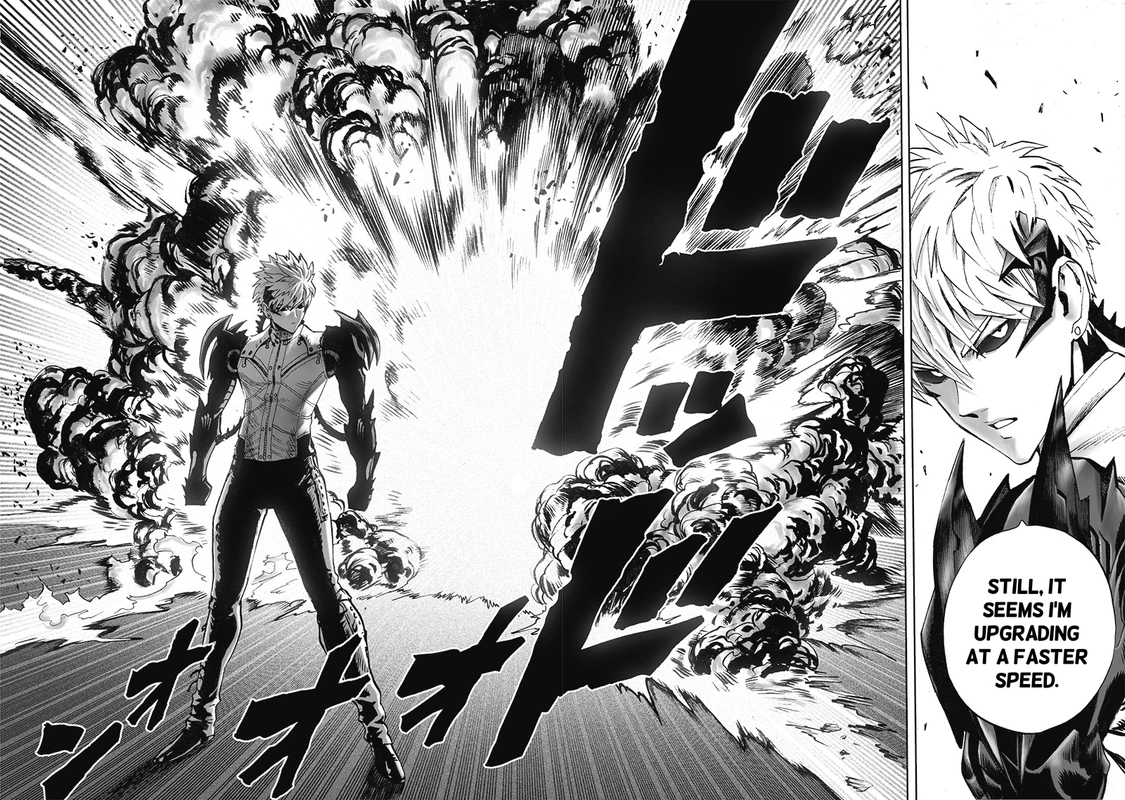 One Punch Man Manga Chapter 119 page 28 - A Glimpse Behind The Scenes scene
