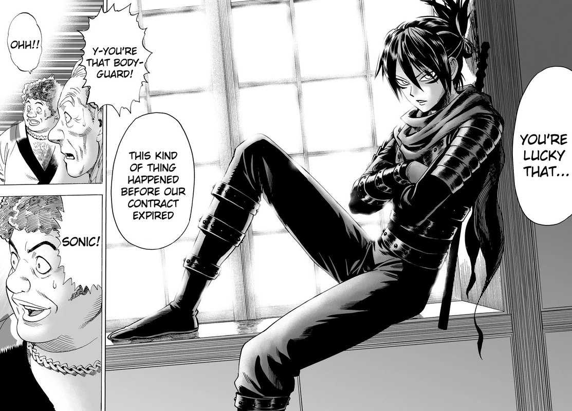 One Punch Man Manga Chapter 12 page 17 - Paradise Group scene