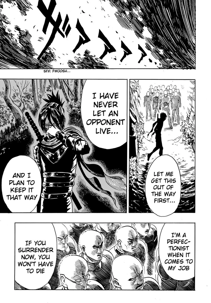 One Punch Man Manga Chapter 12 page 23 - Paradise Group scene
