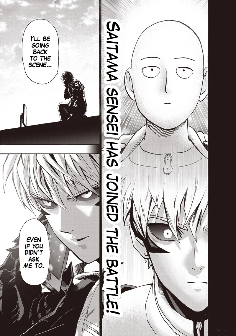 One Punch Man Manga Chapter 120 page 19 - The Only Necessary Thing Is Strength scene