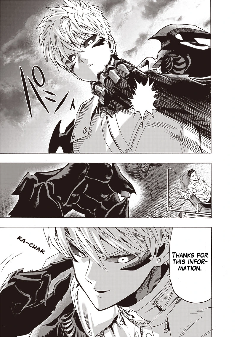 One Punch Man Manga Chapter 120 page 25 - The Only Necessary Thing Is Strength scene
