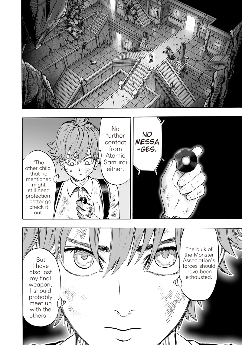 One Punch Man Manga Chapter 121 page 12 - Broken scene