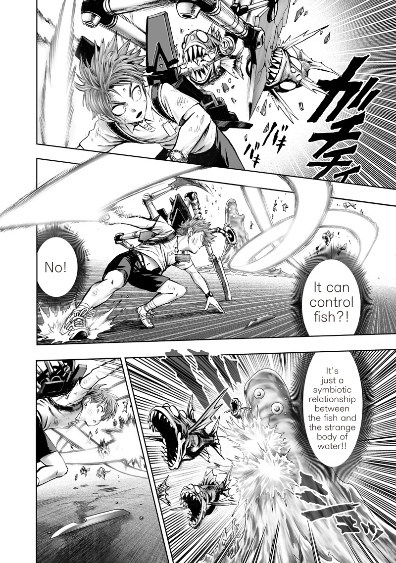 One Punch Man Manga Chapter 121 page 18 - Broken scene