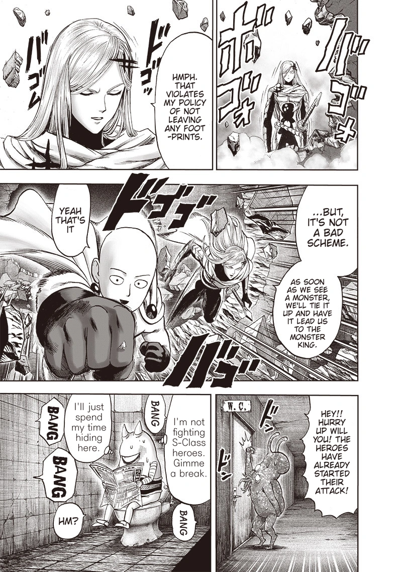 One Punch Man Manga Chapter 122 page 14 - Unknown scene