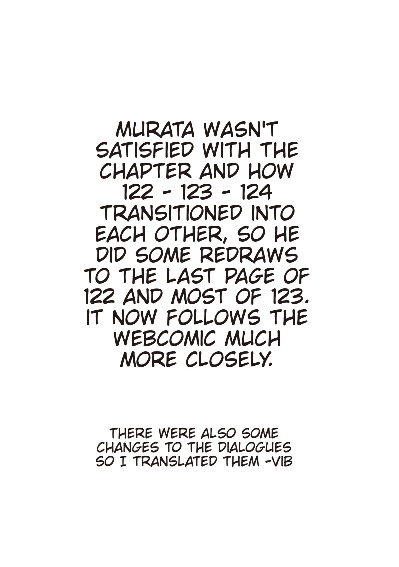 One Punch Man Manga Chapter 123 page 3 - Real Form scene