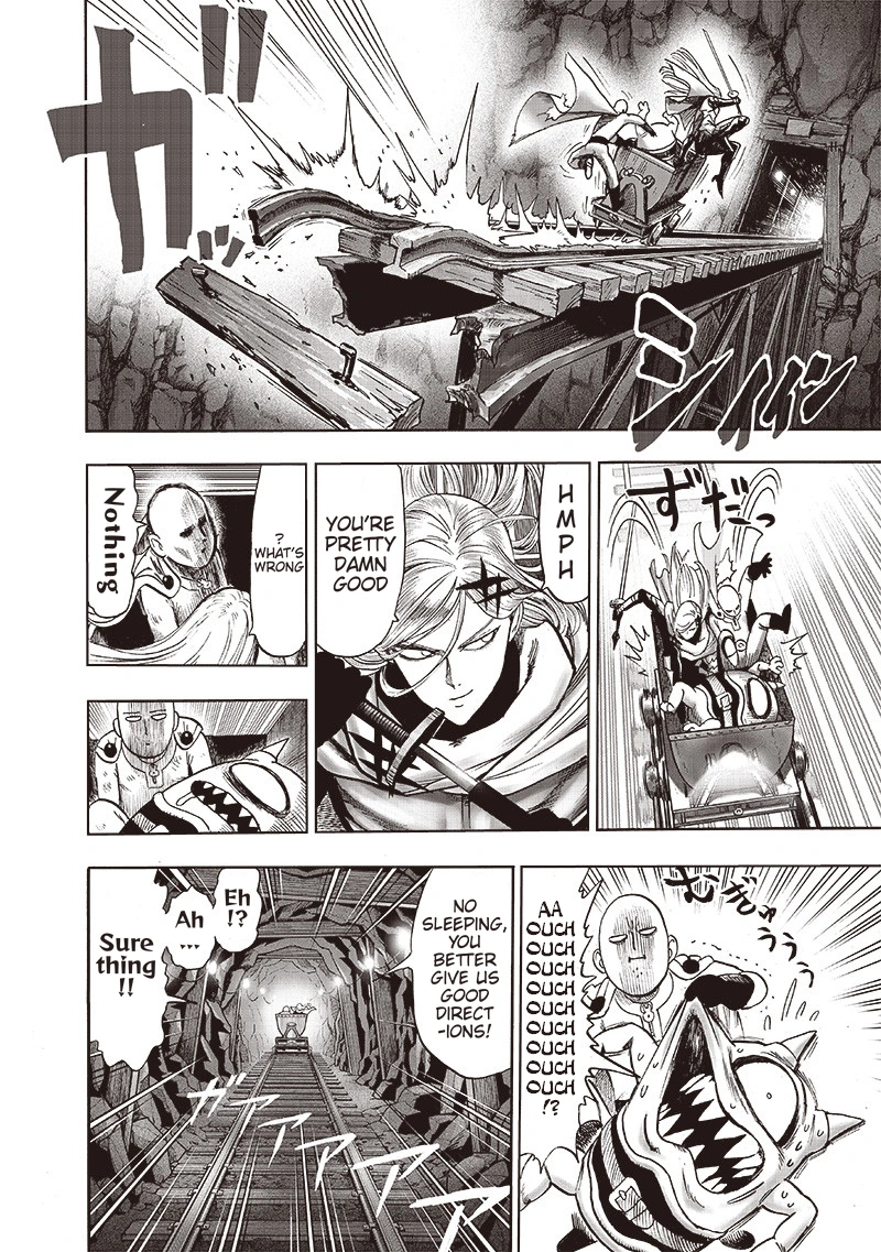 One Punch Man Manga Chapter 126 page 16 - Psykos scene