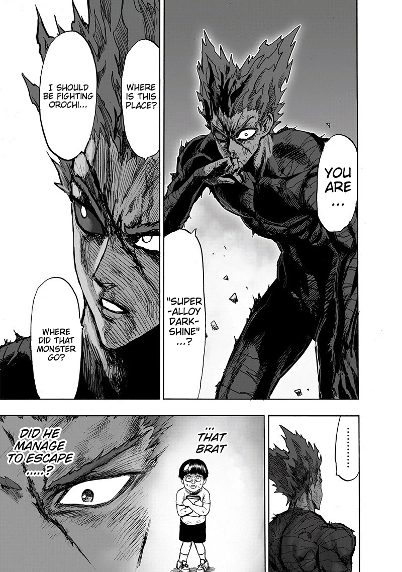 One Punch Man Manga Chapter 126 page 27 - Psykos scene