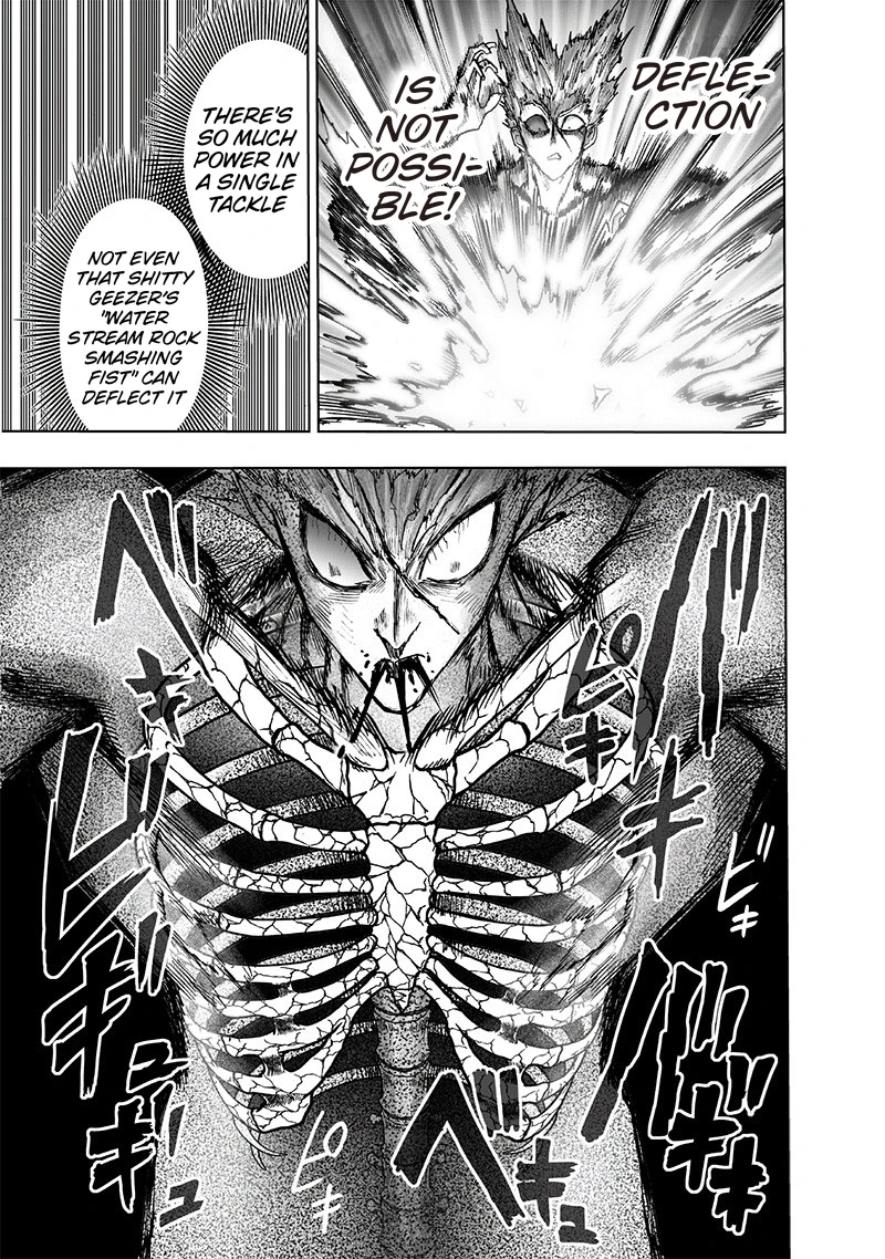 One Punch Man Manga Chapter 126 page 37 - Psykos scene