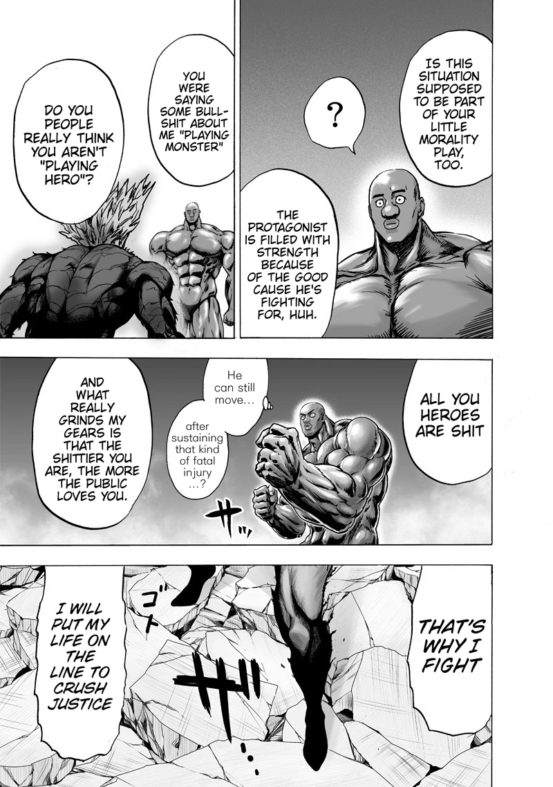 One Punch Man Manga Chapter 126 page 42 - Psykos scene