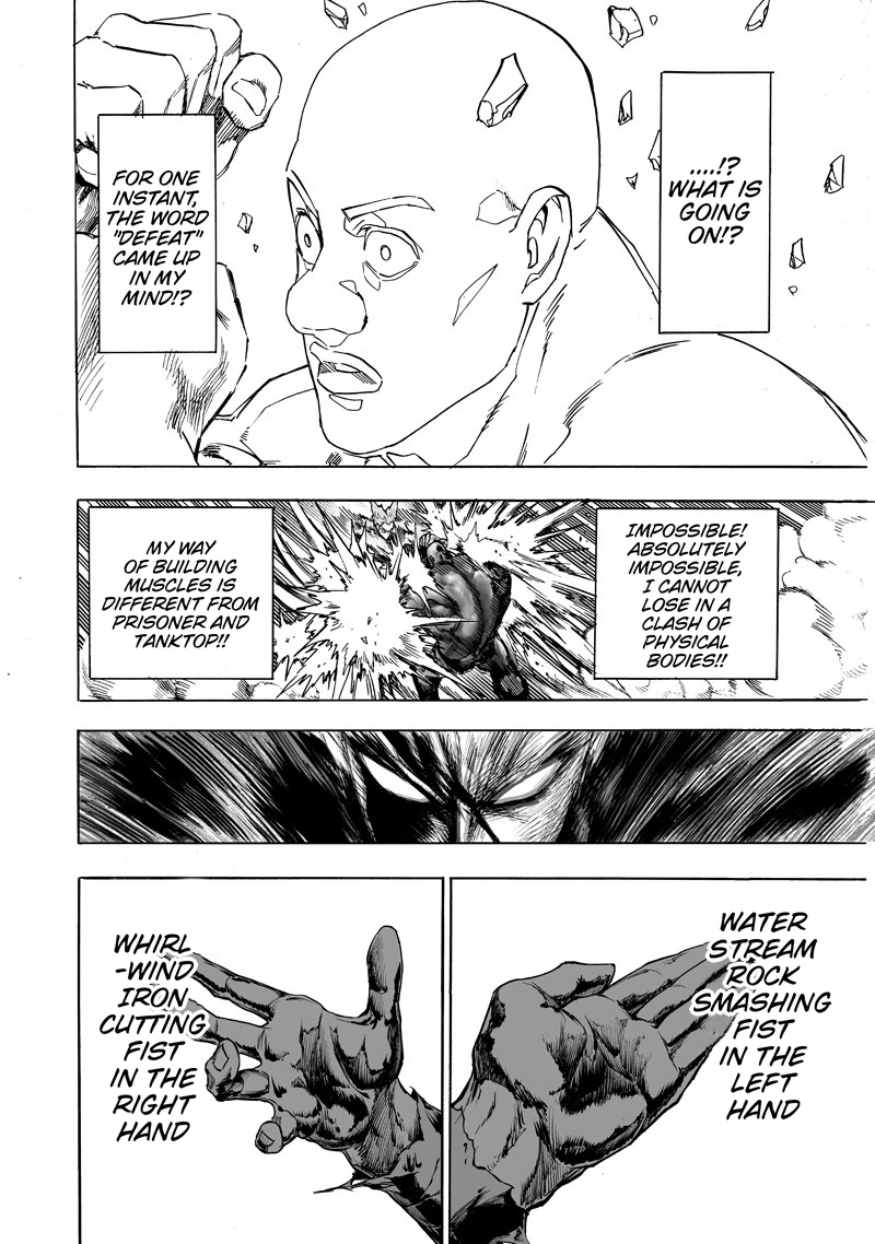 One Punch Man Manga Chapter 126 page 49 - Psykos scene