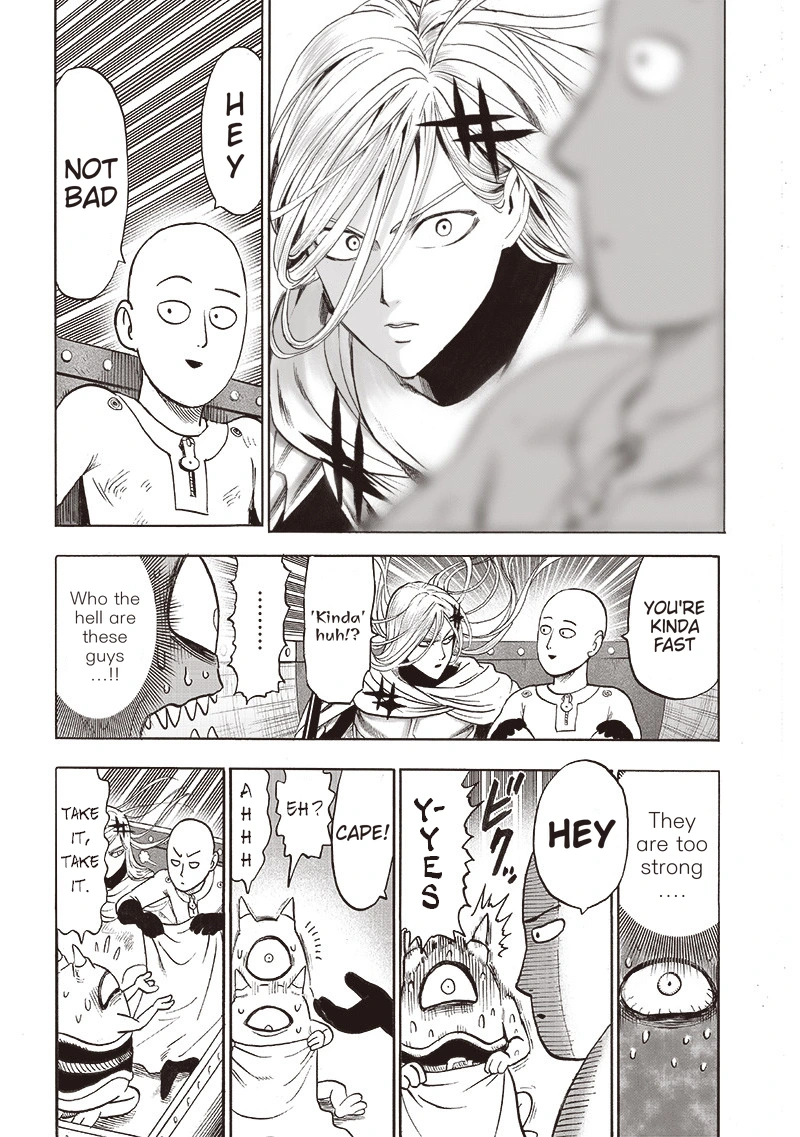One Punch Man Manga Chapter 126 page 8 - Psykos scene