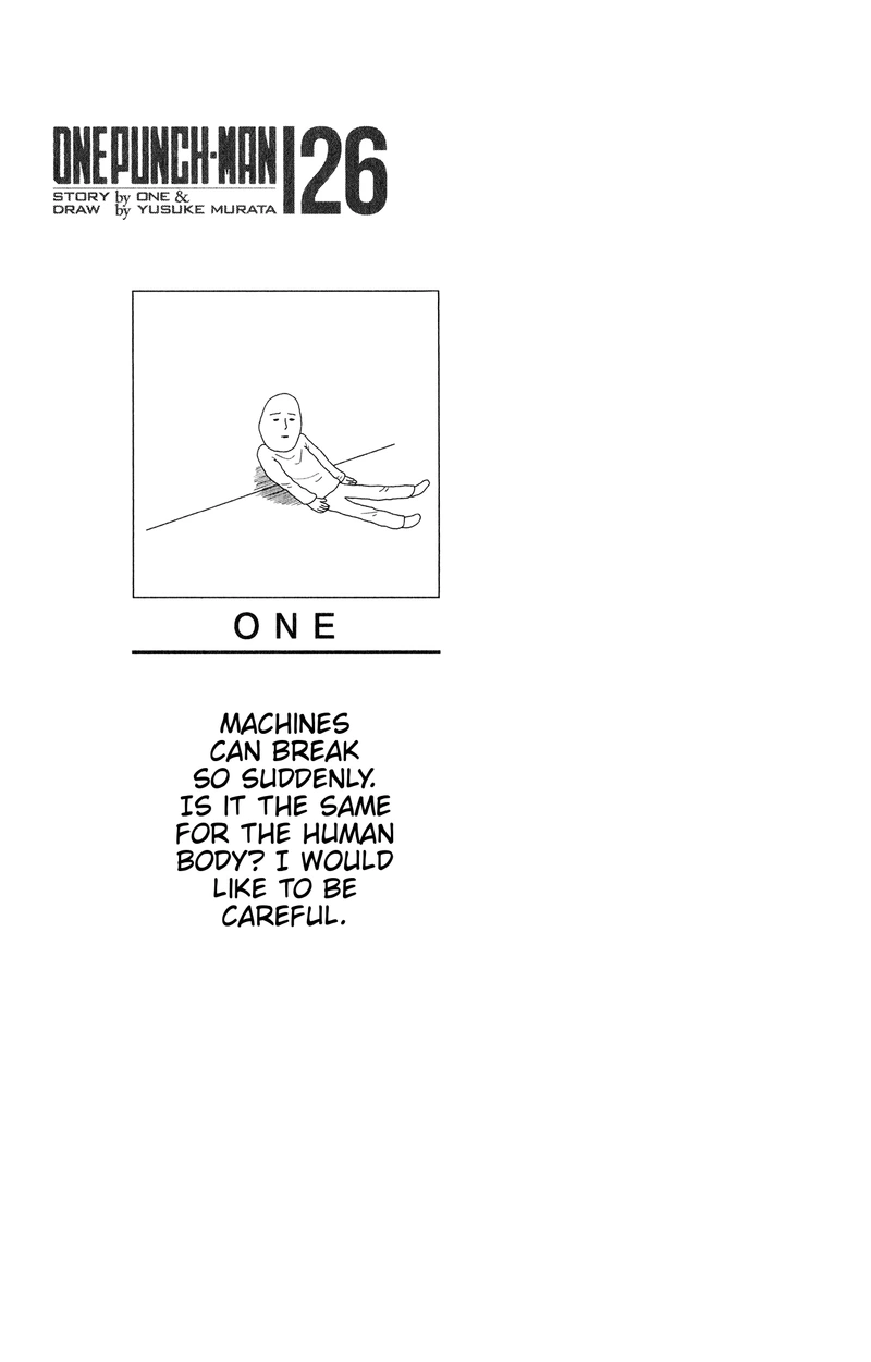 One Punch Man Manga Chapter 127.5 page 21 - Big Promotion | Volume 26 Extras scene