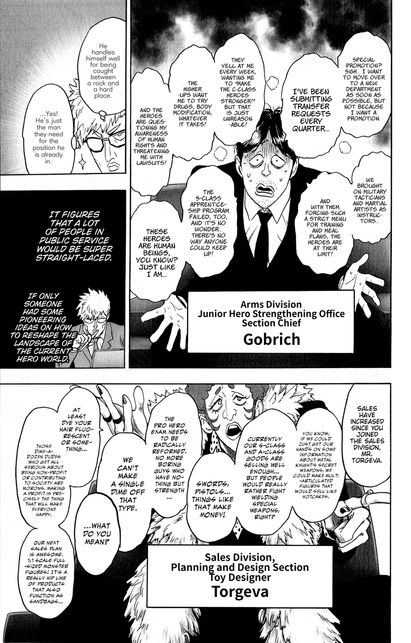 One Punch Man Manga Chapter 127.5 page 6 - Big Promotion | Volume 26 Extras scene
