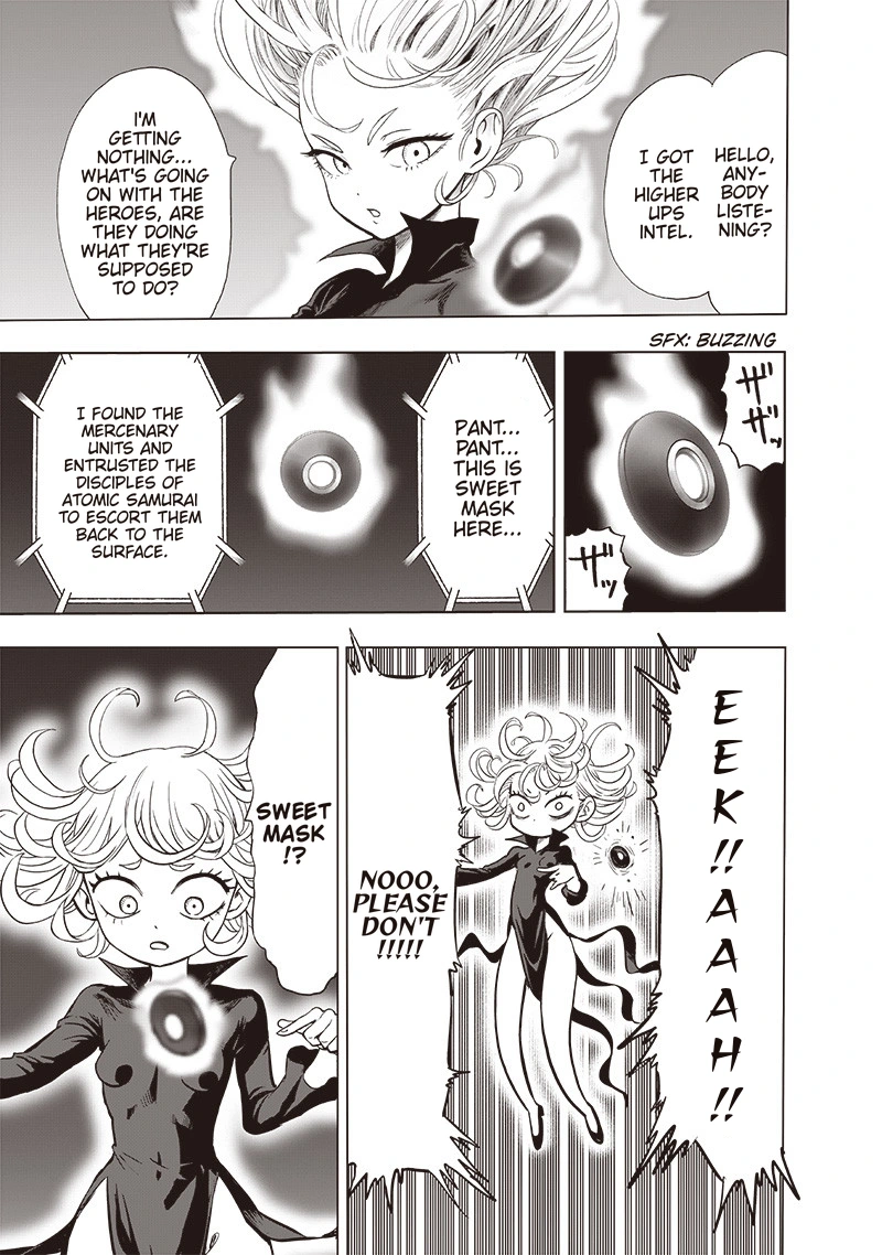 One Punch Man Manga Chapter 127 page 28 - Demons Combine! scene