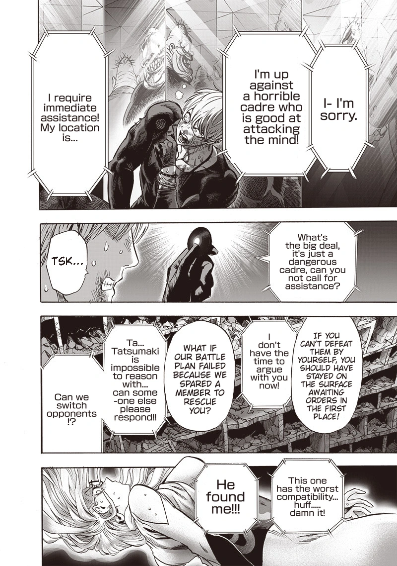 One Punch Man Manga Chapter 127 page 29 - Demons Combine! scene