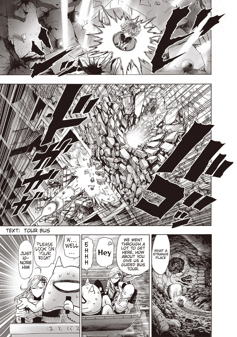 One Punch Man Manga Chapter 127 page 8 - Demons Combine! scene