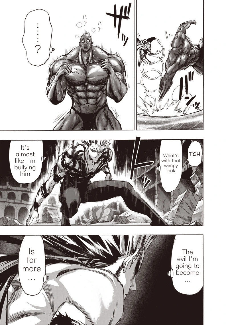 One Punch Man Manga Chapter 129 page 24 - Turn Over! scene