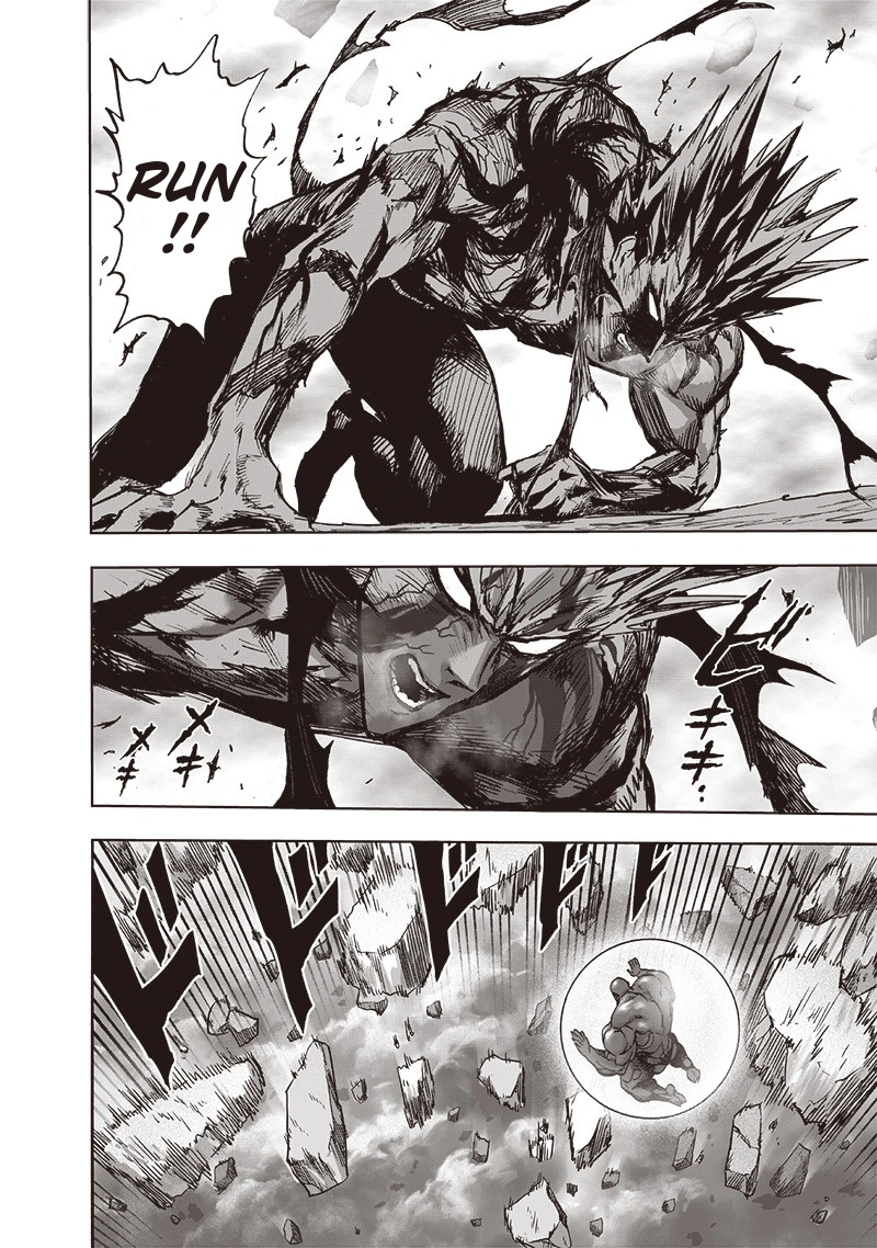 One Punch Man Manga Chapter 129 page 27 - Turn Over! scene