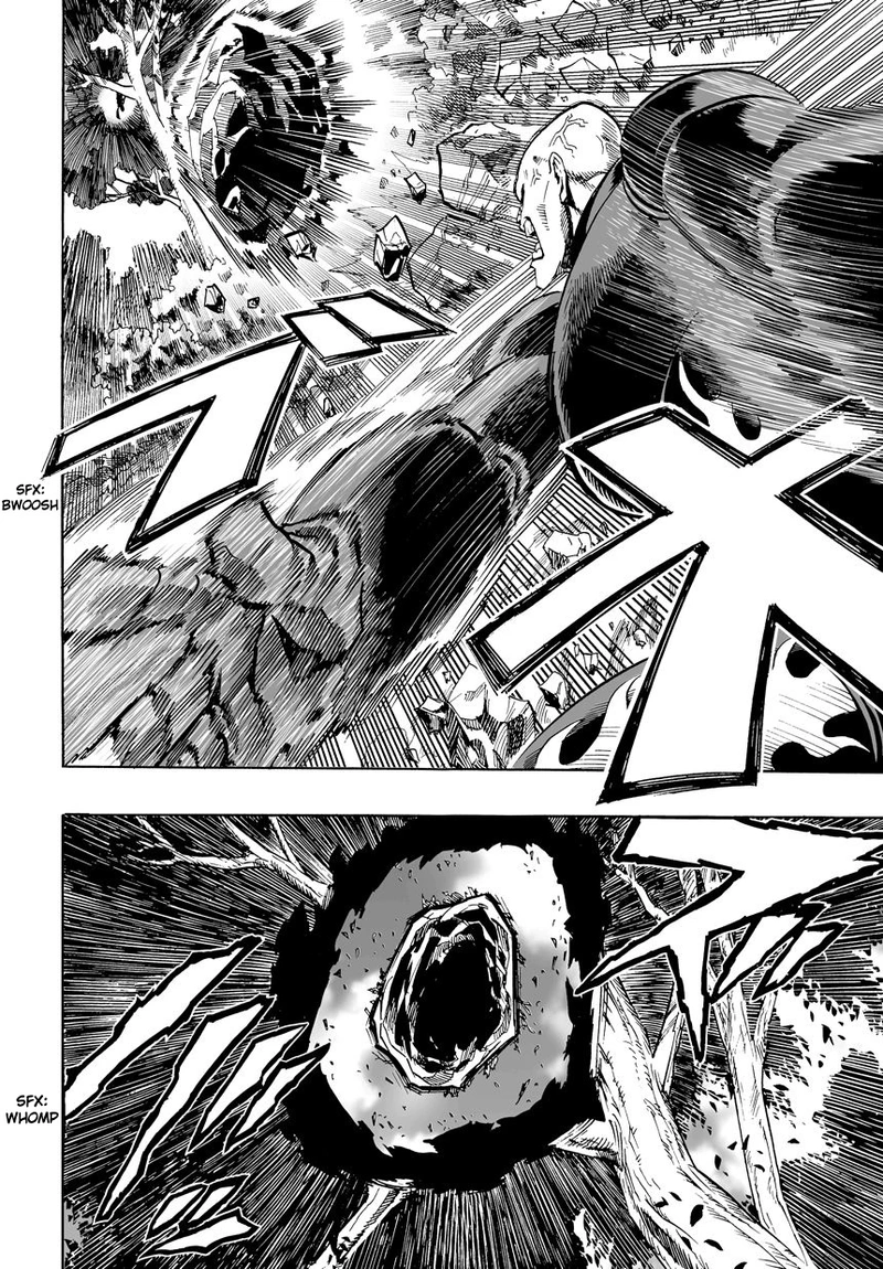 One Punch Man Manga Chapter 13 page 10 - Speed scene