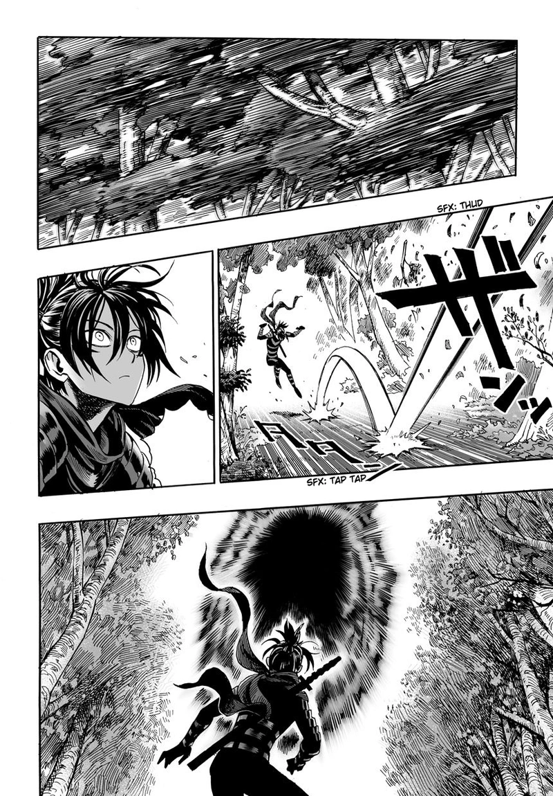 One Punch Man Manga Chapter 13 page 12 - Speed scene