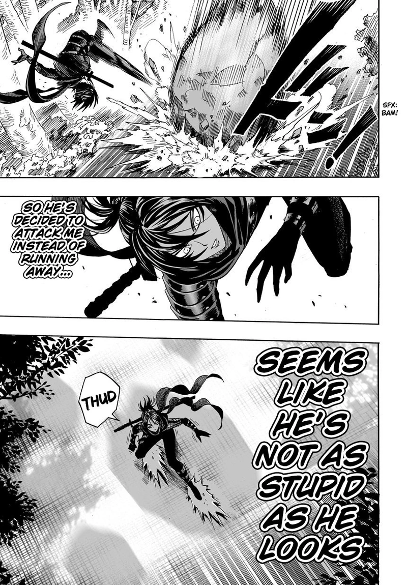 One Punch Man Manga Chapter 13 page 13 - Speed scene