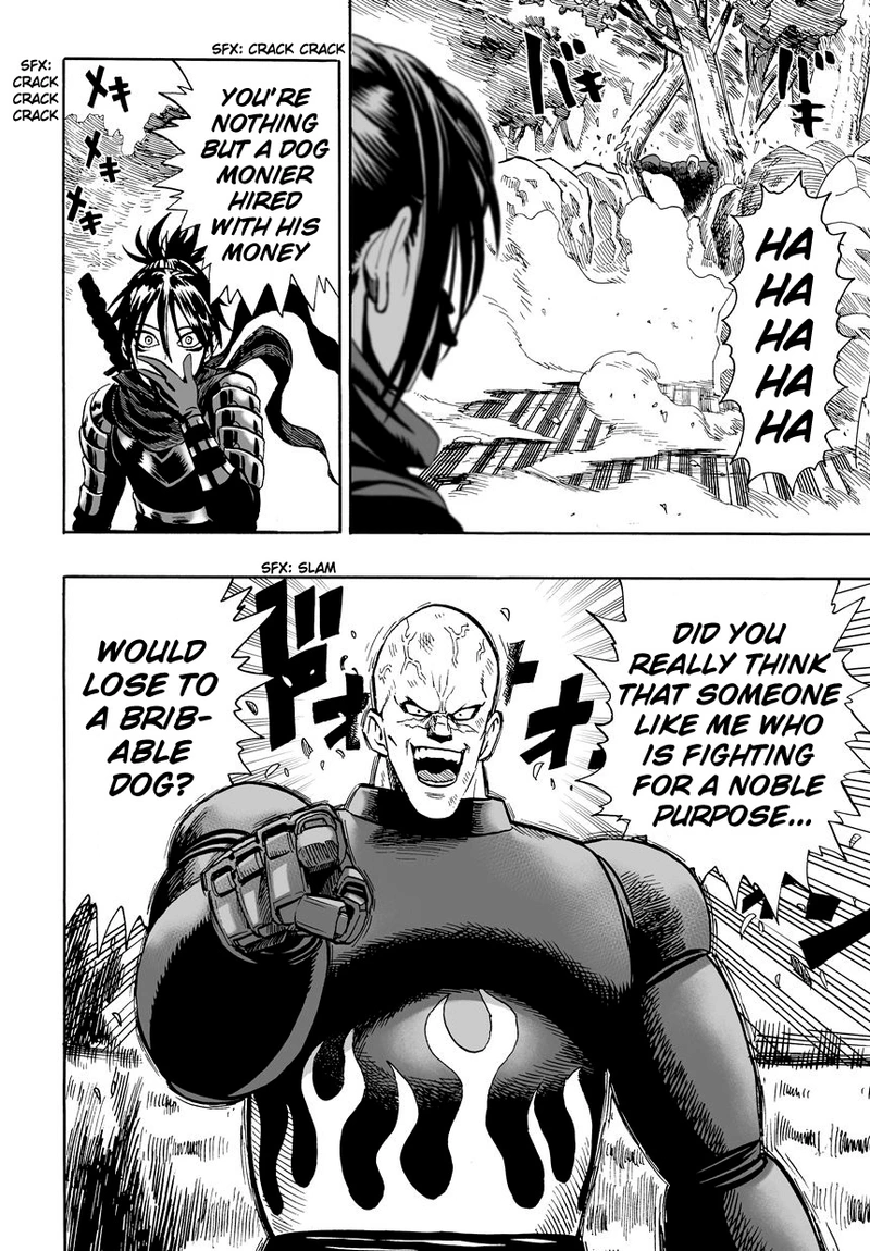One Punch Man Manga Chapter 13 page 15 - Speed scene