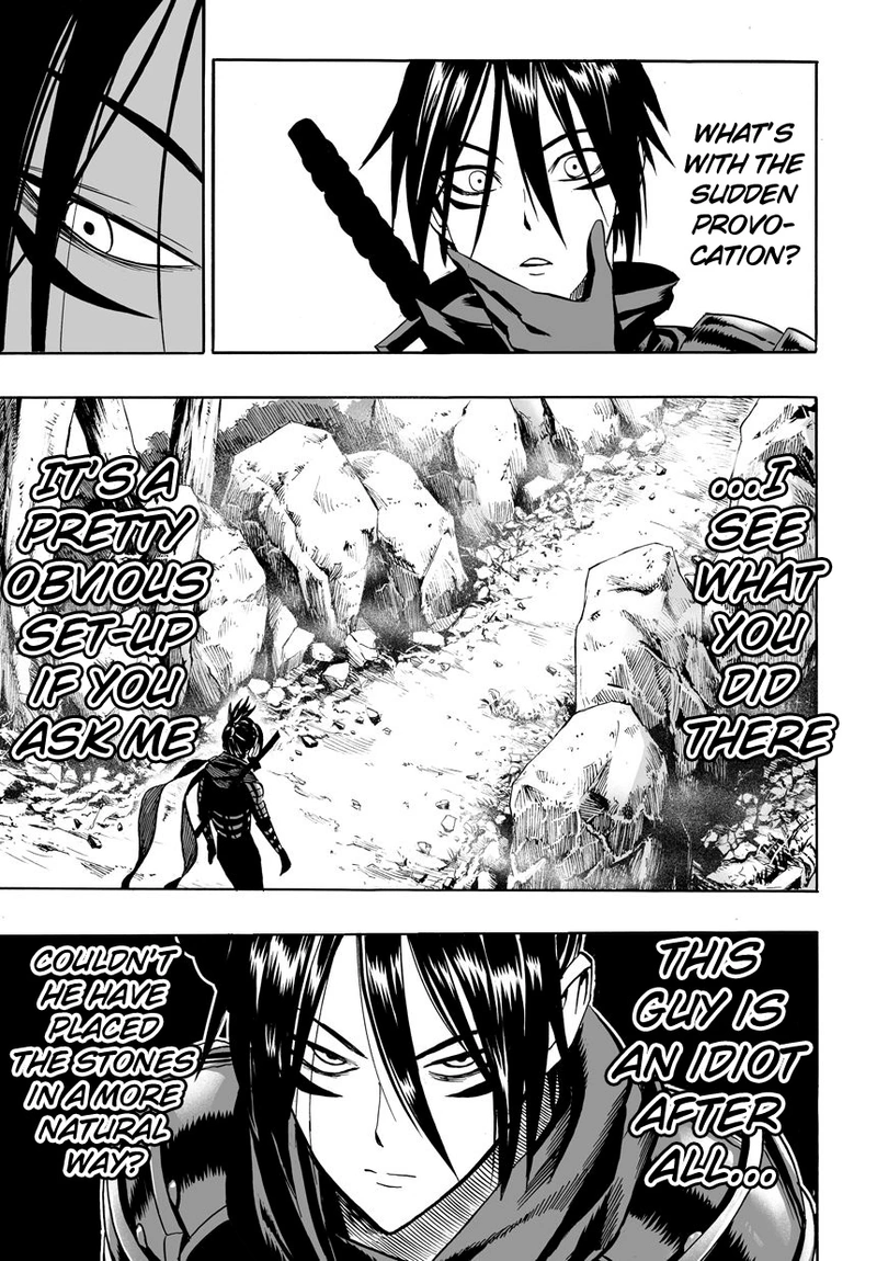 One Punch Man Manga Chapter 13 page 16 - Speed scene