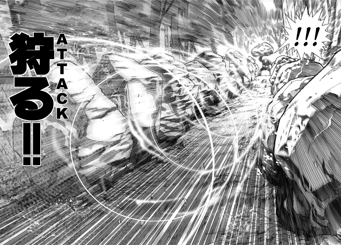 One Punch Man Manga Chapter 13 page 19 - Speed scene