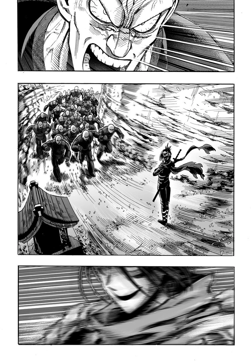 One Punch Man Manga Chapter 13 page 2 - Speed scene