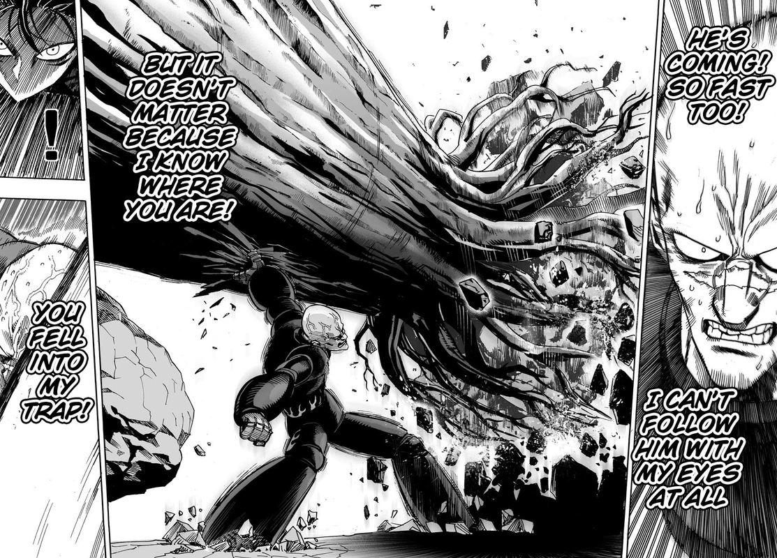 One Punch Man Manga Chapter 13 page 20 - Speed scene