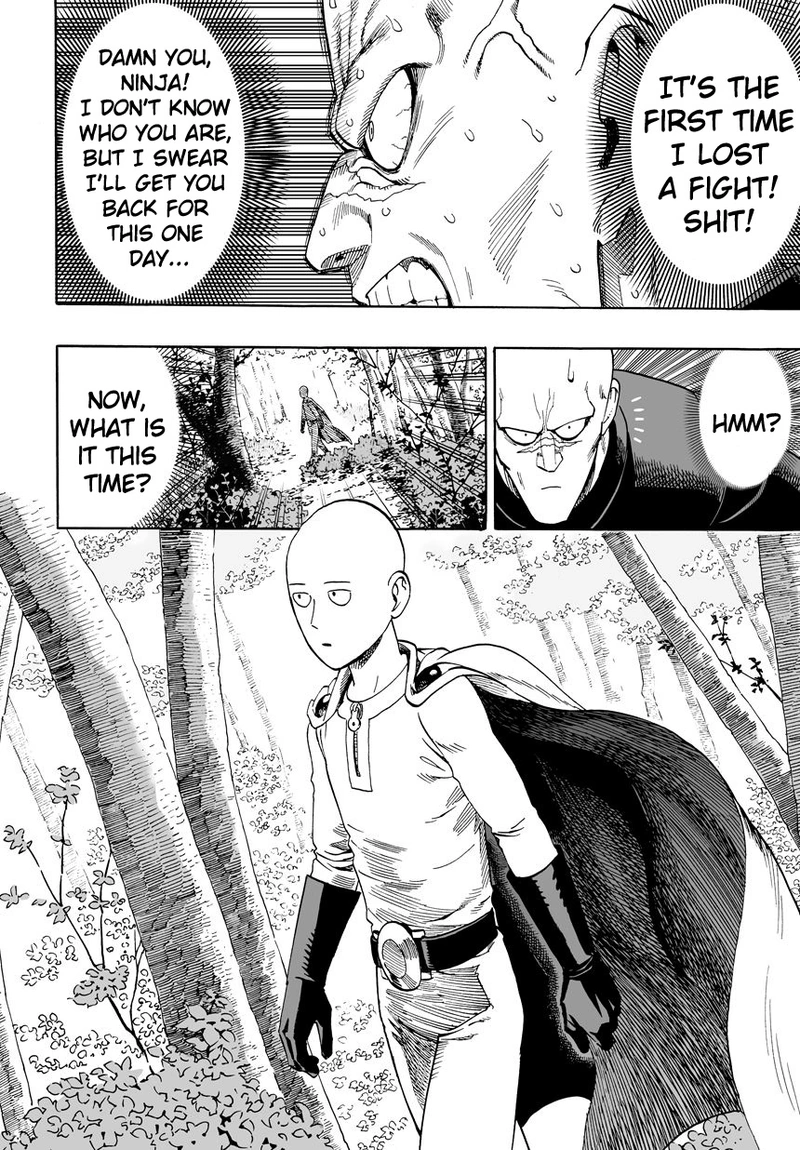 One Punch Man Manga Chapter 13 page 25 - Speed scene