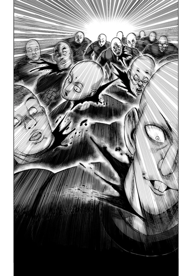 One Punch Man Manga Chapter 13 page 3 - Speed scene